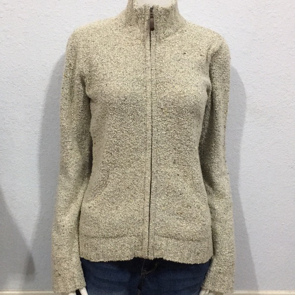 Columbia Sweaters - Columbia Oatmeal Full Zip Up Sportswear Sweater S